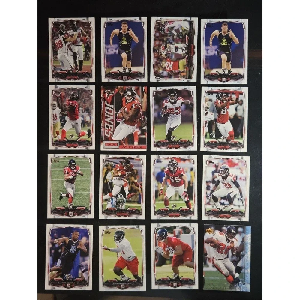 NFL Football‎ Card Lot Vikings Falcons Buccaneers Broncos 60+ 008291